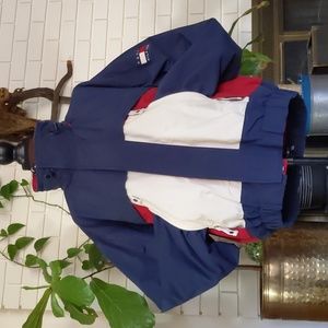 Y2K Tommy Hilfiger Color Block Coat